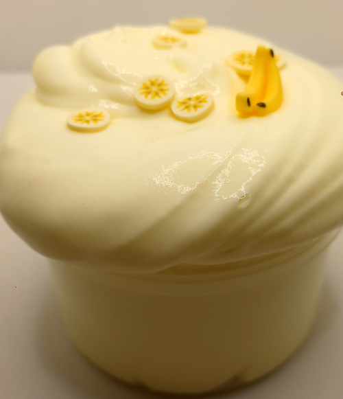 "Banana Cream Whip" Whipcream Slime