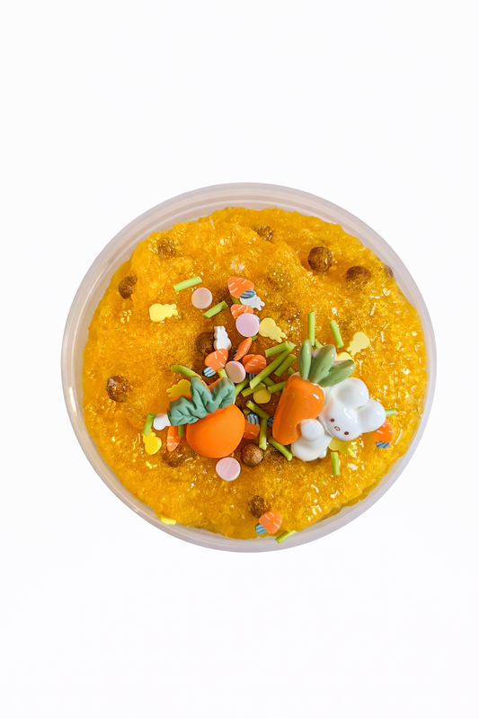 "Carrot Patch Crumble" Snowfizz Slime