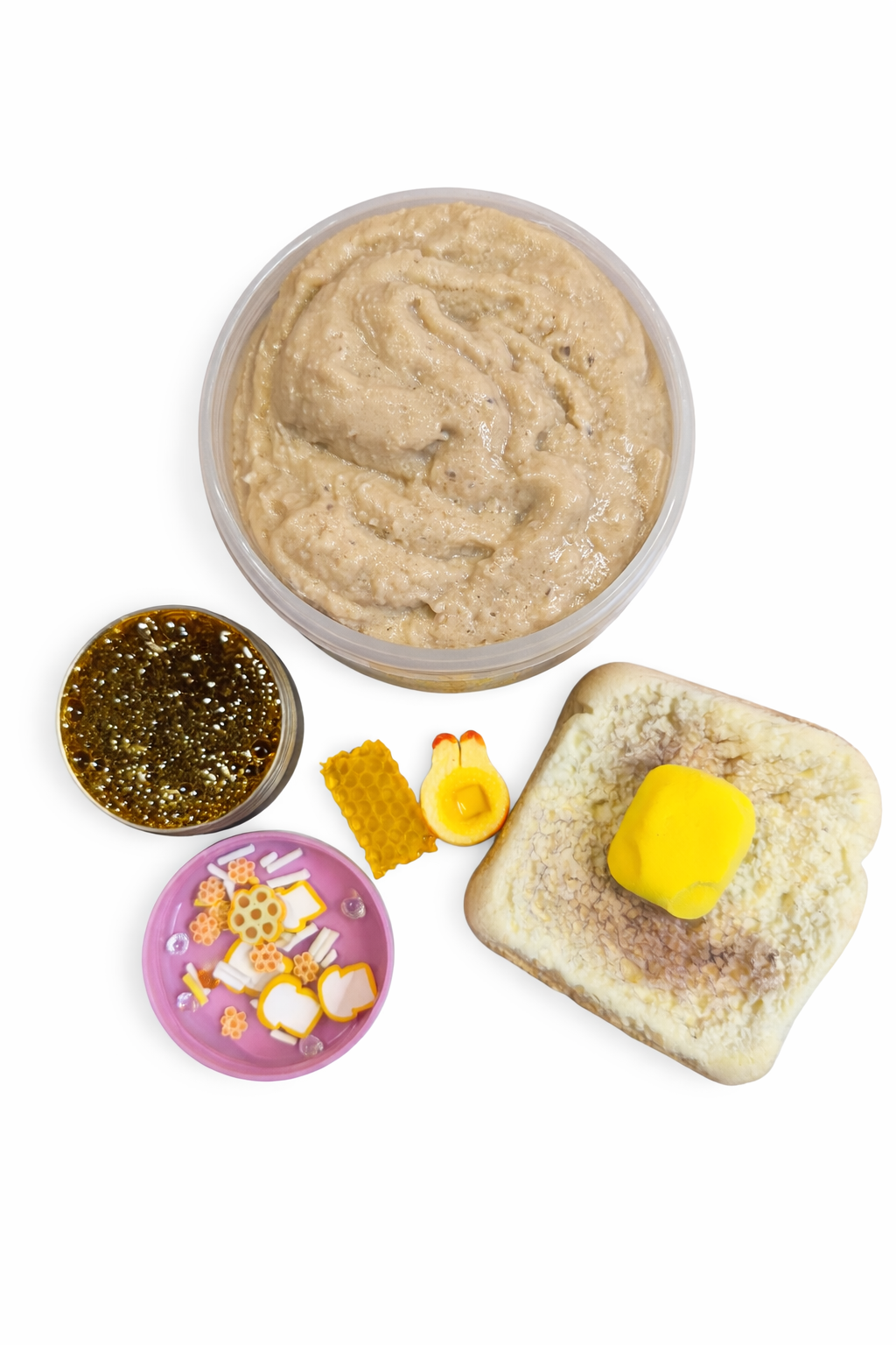 "Honey Bunny Toast" Diy Clayslime