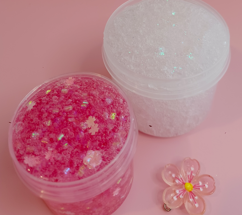"Sakura Soda Fizz" Sugarscrubs Slime