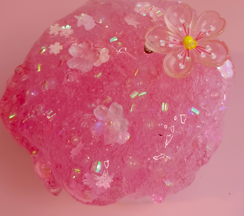 "Sakura Soda Fizz" Sugarscrubs Slime