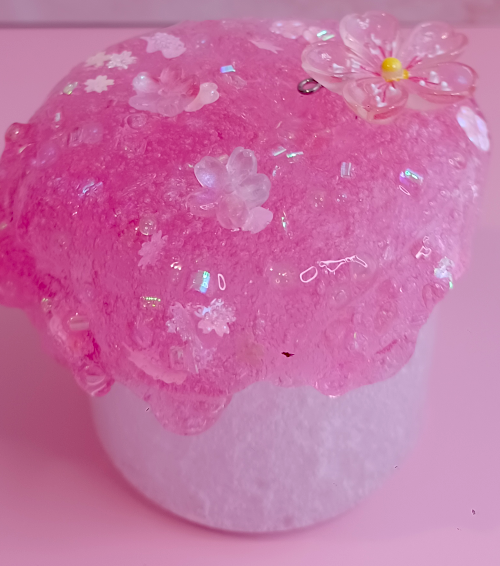 "Sakura Soda Fizz" Sugarscrubs Slime