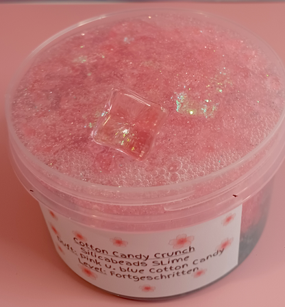 "Cotton Candy crushed Ice" Silica Beads Slime