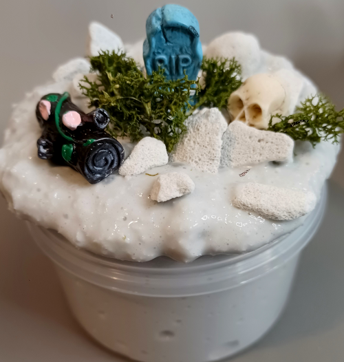 "Creepy Graveyard" Snowfizz/Perlit Slime