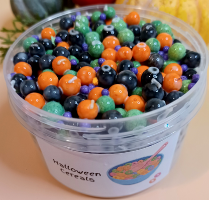 "Halloween Cereals" Foambeadslime