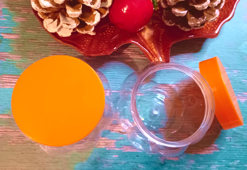 Leere Dosen "Kürbis" 125ml