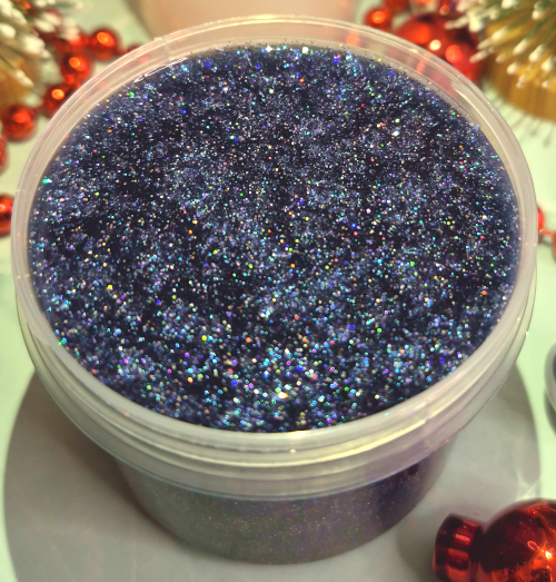 "New Years Eve" Clearslime mit Farbwechsel Pigmenten und Holo Glitter