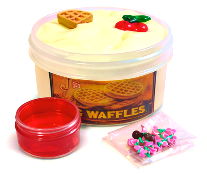 "J`s Egg Waffles" Diy Clayslime