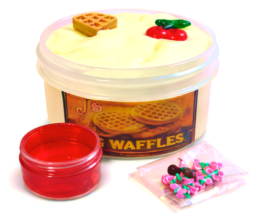 "J`s Egg Waffles" Diy Clayslime