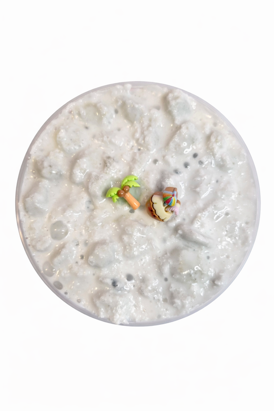 "Coconut Bites" Snowfizz/Perlite Slime (BESTSELLER)